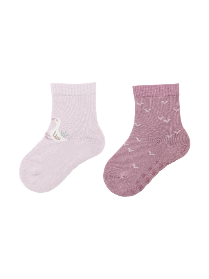 Sterntaler ABS Socken 2er-Pack Gänse in helllila günstig kaufen 18