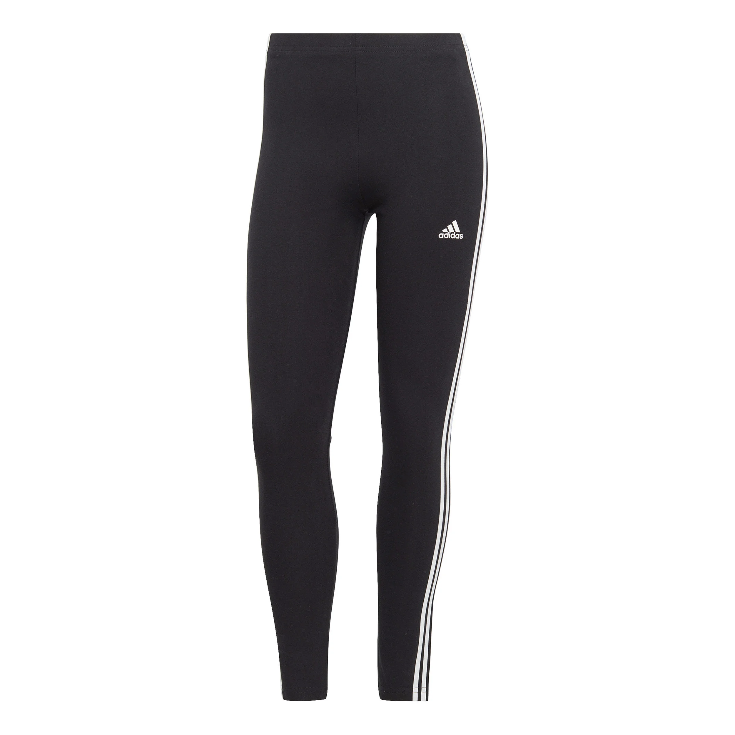 3 Stripes Tight Damen - Schwarz, Weiß