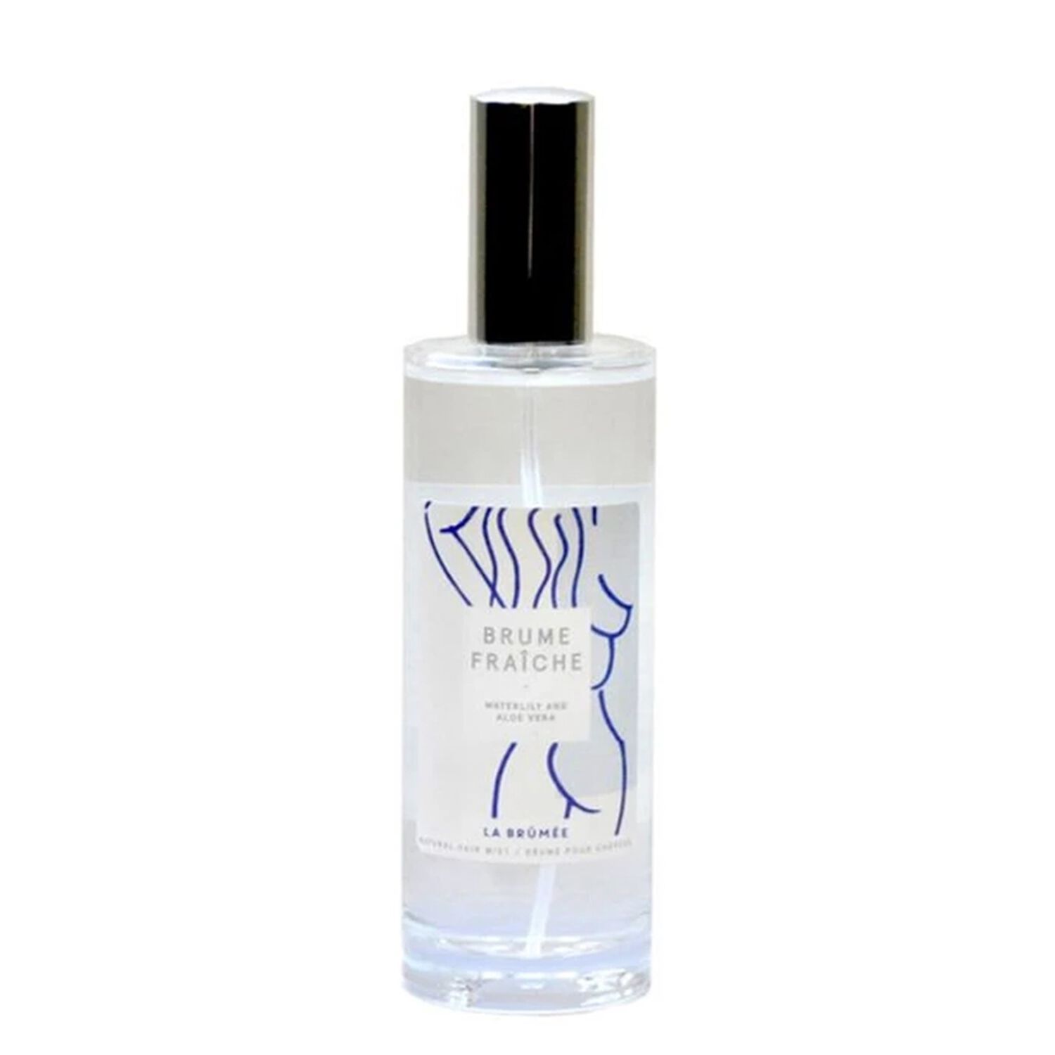 brûmée Brume Fraîche Parfum Capillaire Naturel, Aloé Véra et Nénuphar