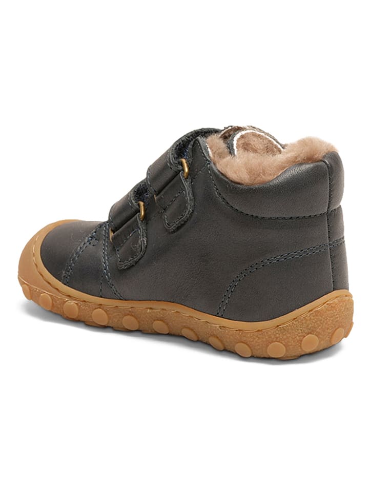 bisgaard Leder-Lauflernschuhe in Dunkelblau günstig kaufen