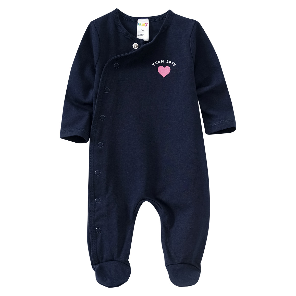 2 Newborn Schlafanzüge im Fuß