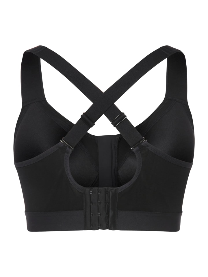 Ulla Popken Sport BH in schwarz günstig kaufen