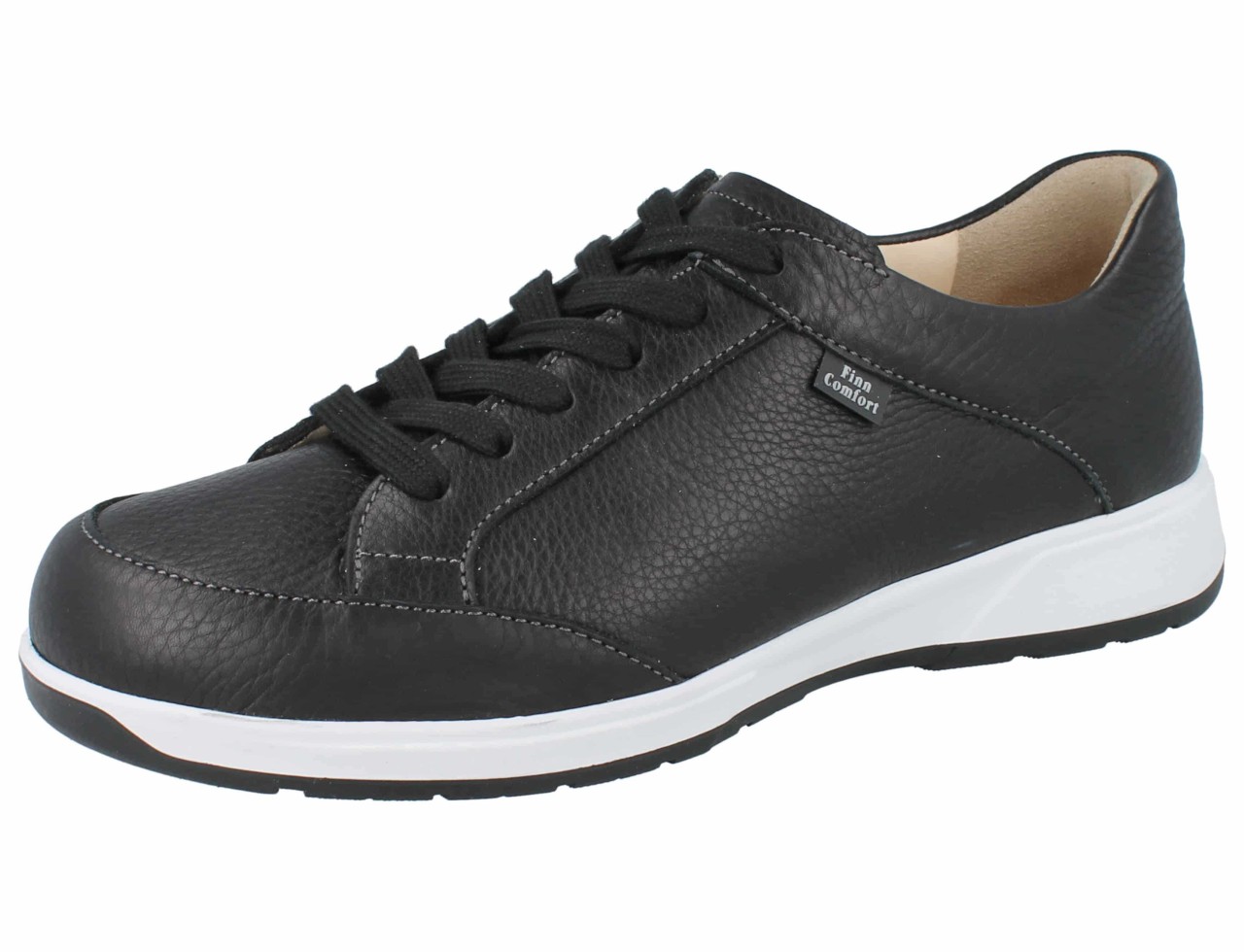 FINN COMFORT Komfort Schnürer schwarz Canvey