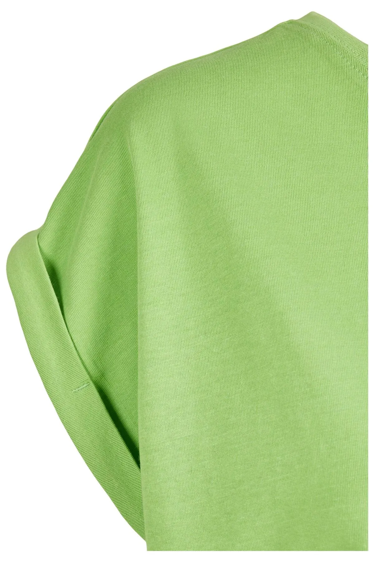Urban Classics  Damen T-Shirt mit verlängerter Schulterpartie für Damen