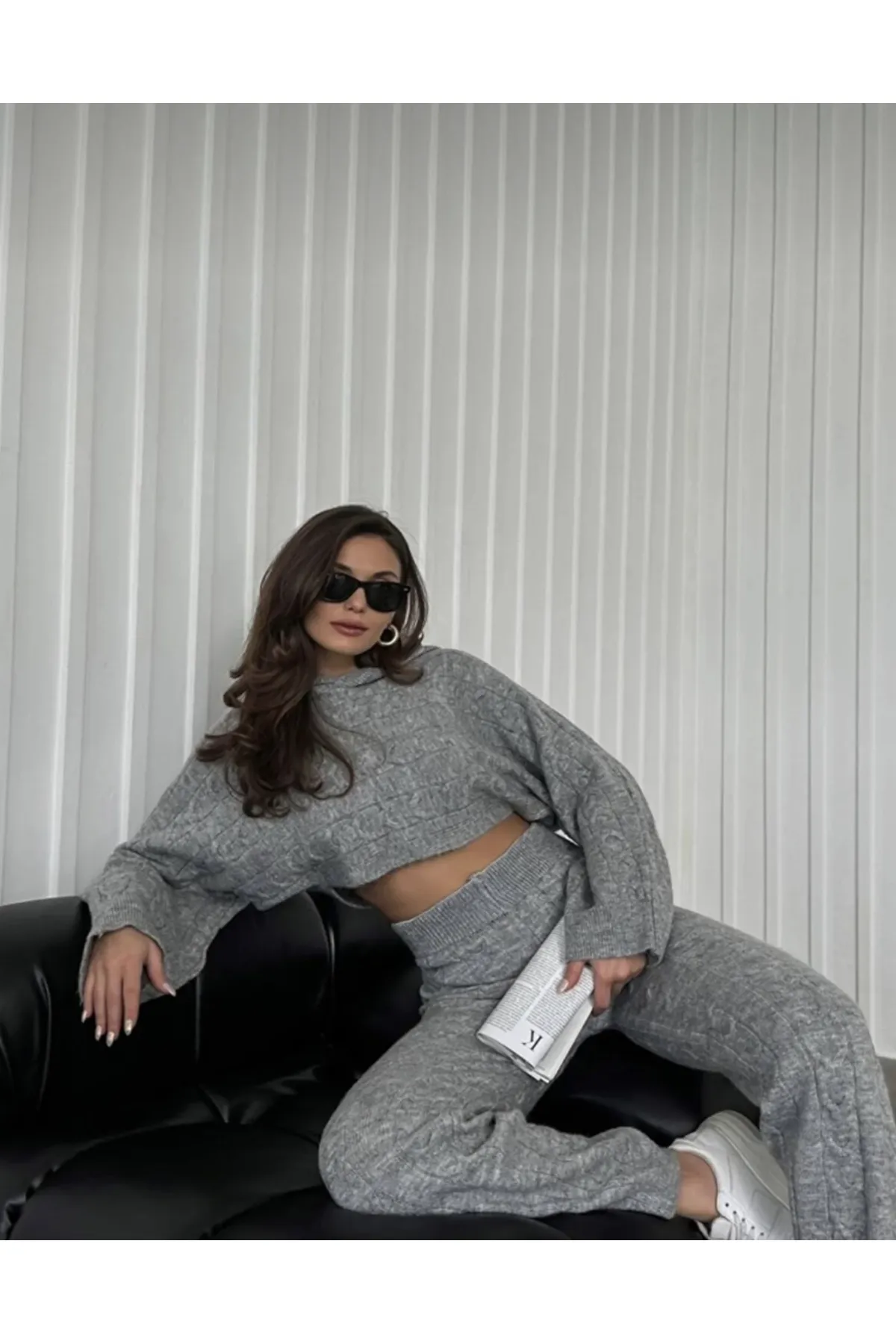 My Blog  Zweiteiler - Grau - Regular Fit