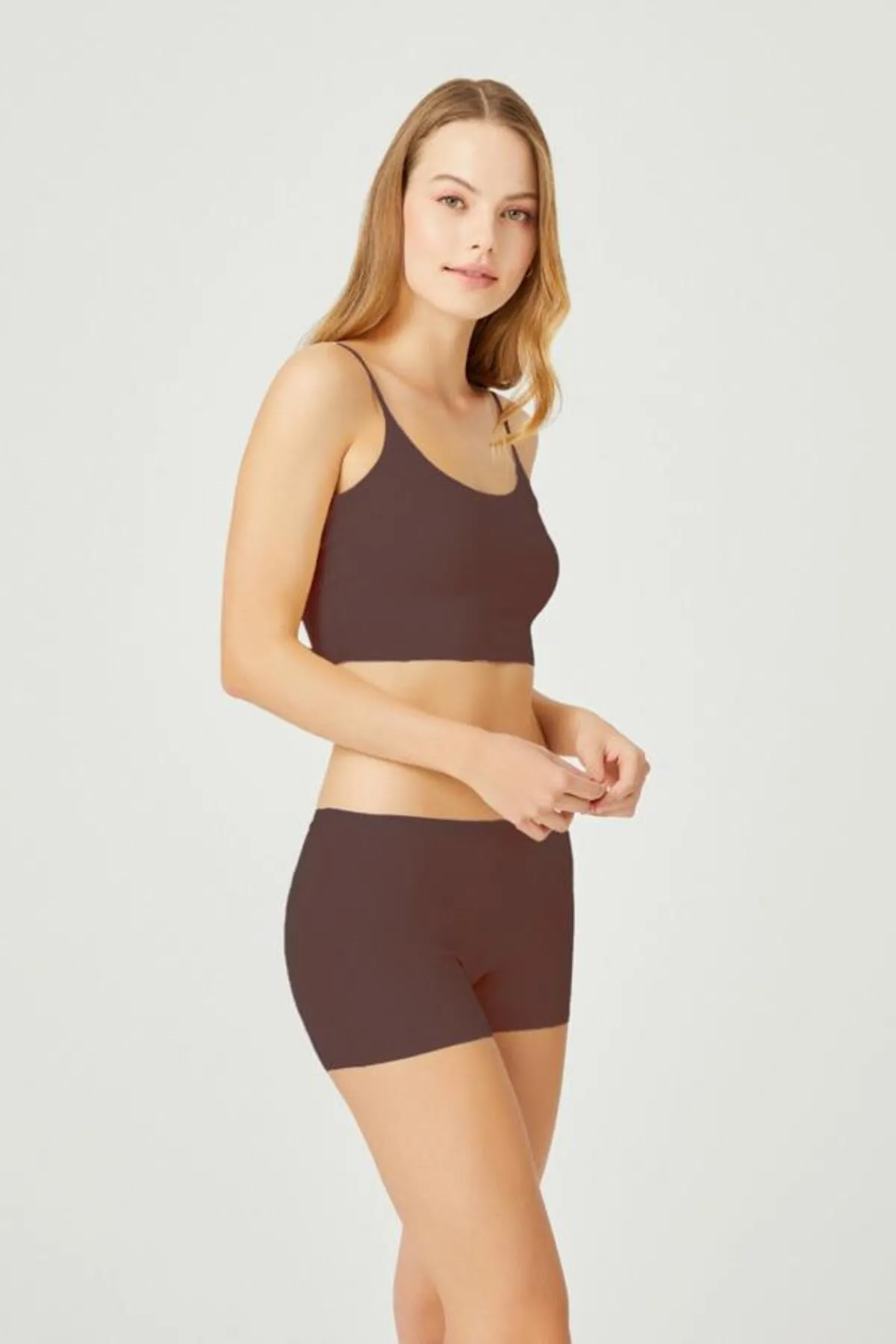 Cottonhill  Basic Laser Cut Nahtlose Damen-Boxerhöschen, 3er-Pack – 2