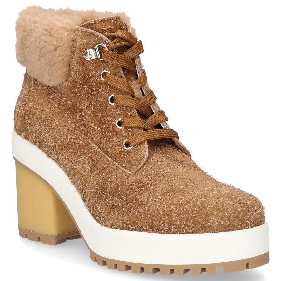 Hogan - Stiefeletten H475 Veloursleder - beige
