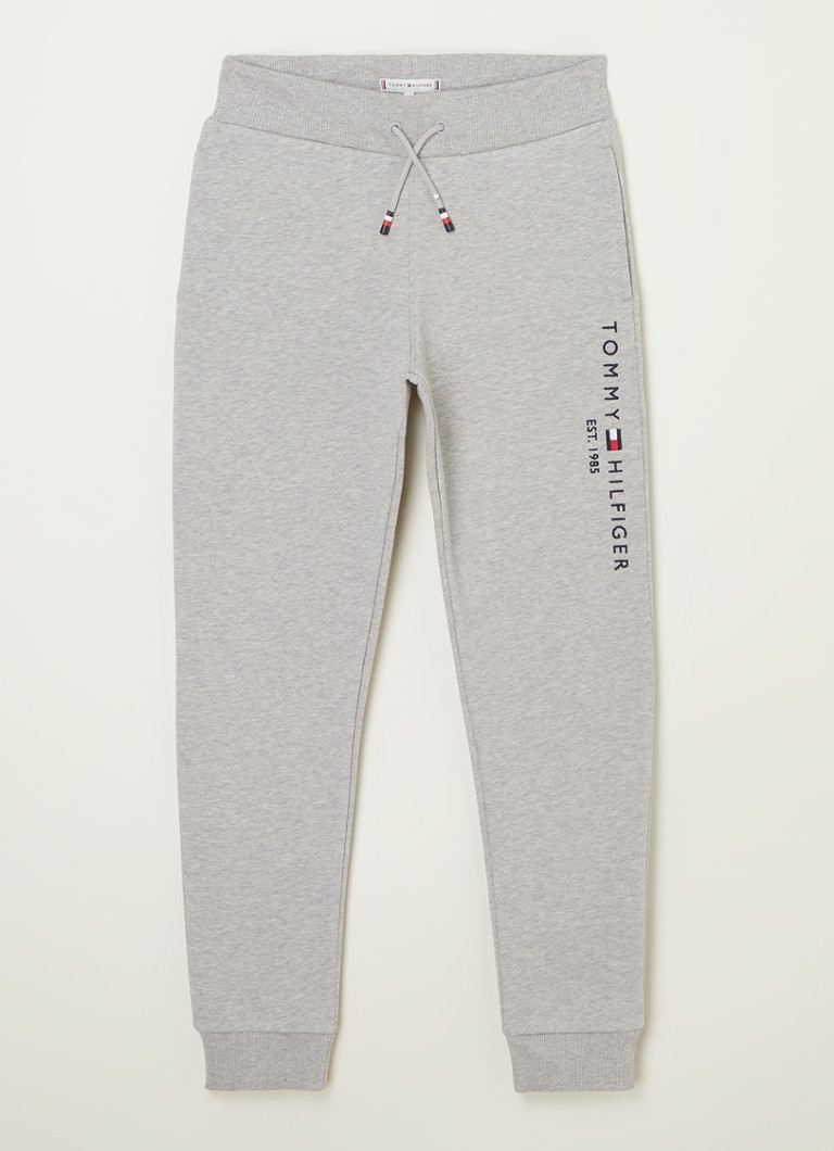Pantaloni de trening conici Tommy Hilfiger cu logo brodat
