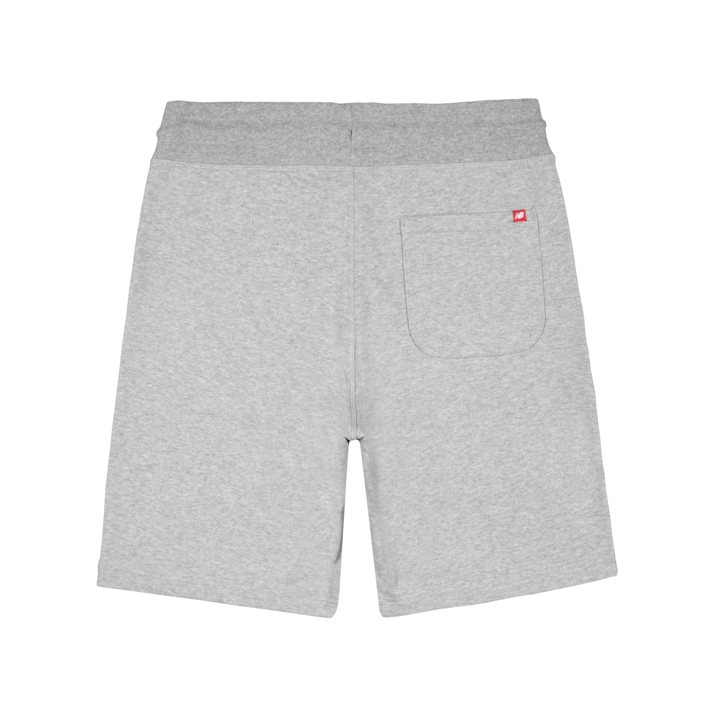 New Balance Essentials Stacked Logo Short Grau FAG
