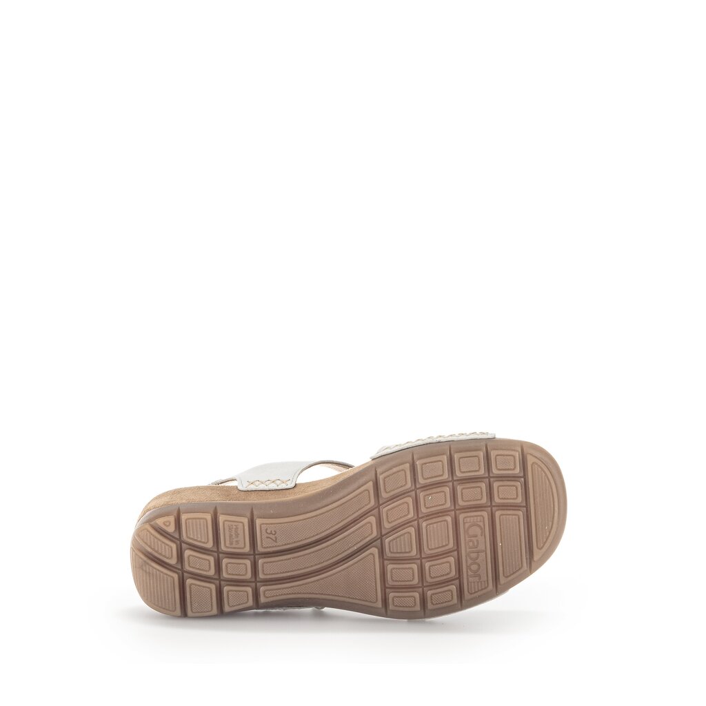 Gabor fashion Keilsandalette creme