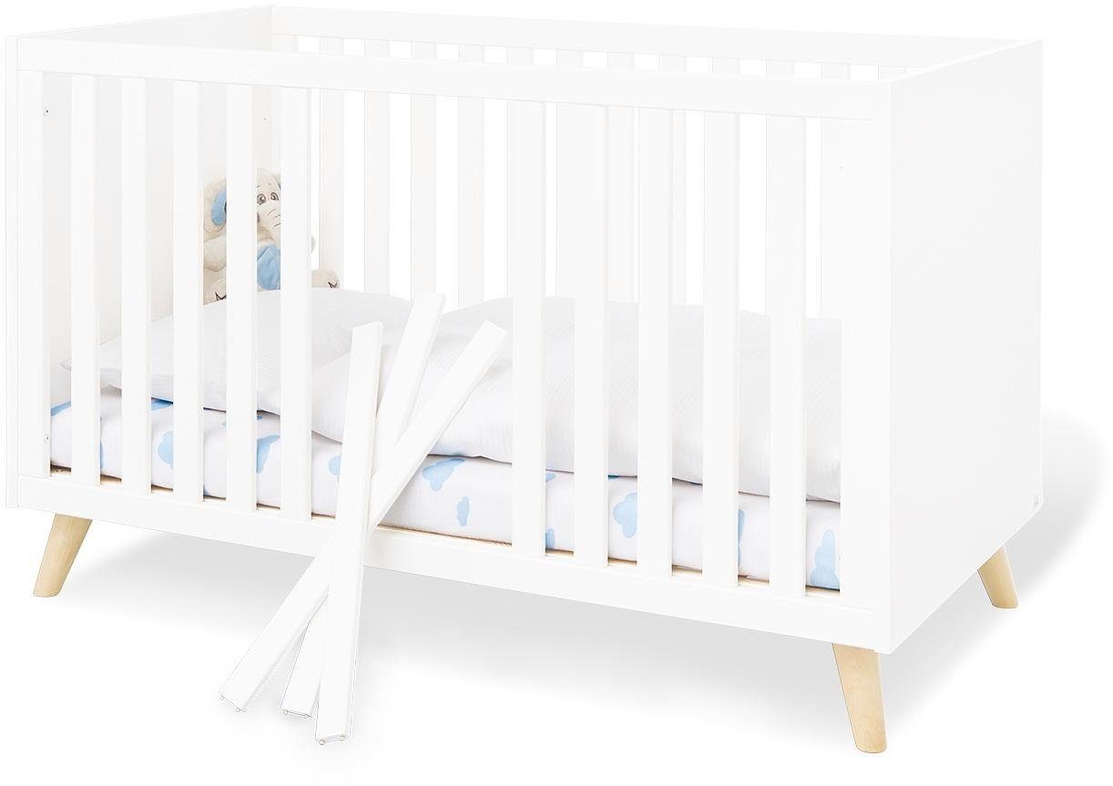 Pinolino® Babymöbel-Set Move, (Spar-Set, 2-St., Kinderbett, Wickelkommode), breit; Made in Europe; mit Kinderbett und Wickelkommode