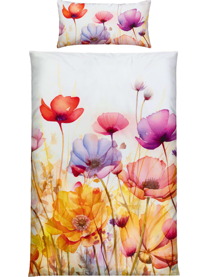 Erwin Müller Mako-Satin Bettwäsche in bunt günstig kaufen