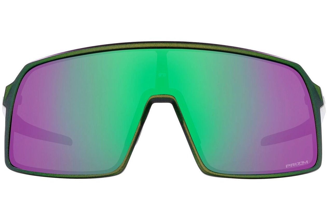 Oakley Sutro Matte Silver Green Colorshift/Prizm Road Jade