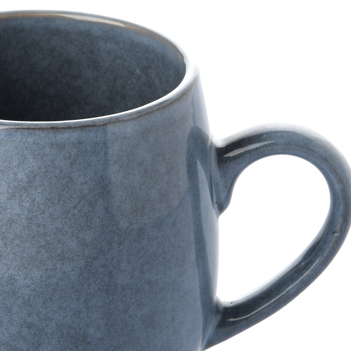 Tasse mit Effektglasur