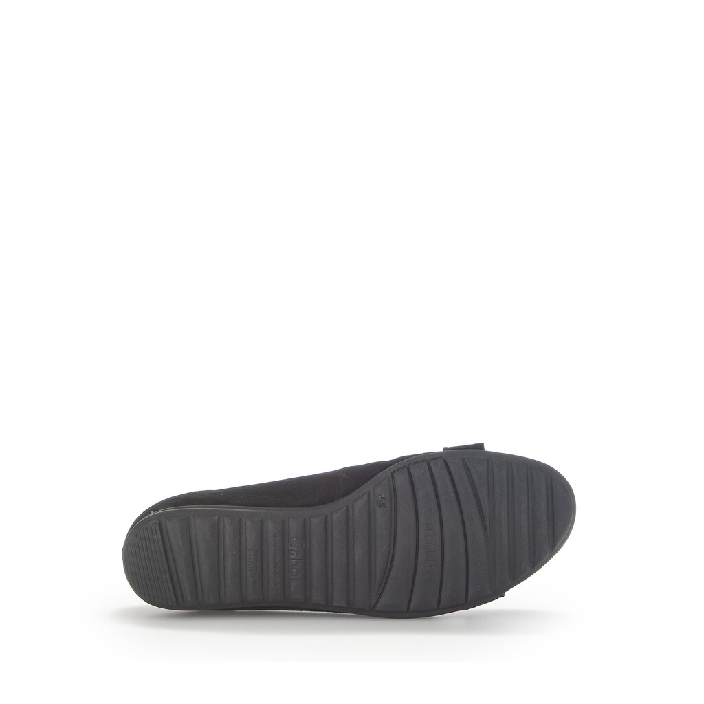Gabor comfort Sportliche Ballerina schwarz