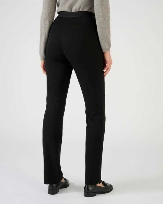 Pantalon effet ventre plat