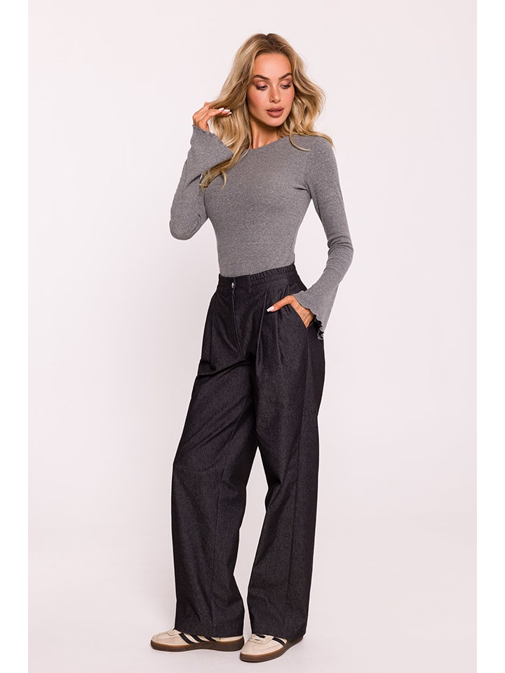 made of emotion Marlenehose in Anthrazit günstig kaufen