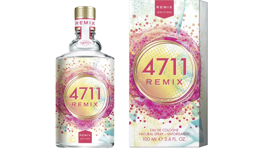 4711 Remix FESTIVAL VIBES Eau de Cologne Naturalspray 100 ml