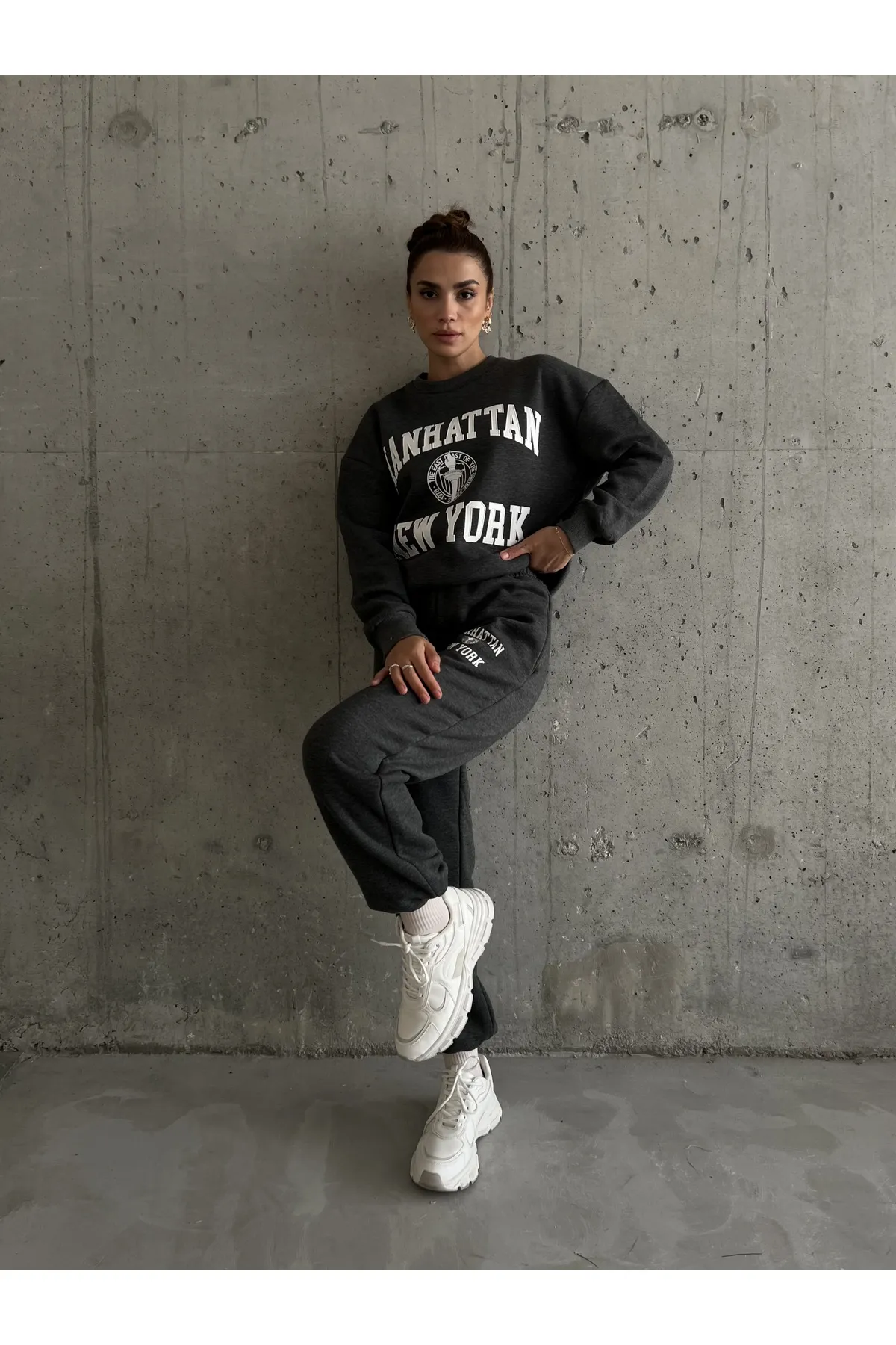 Laluvia  Zweiteiler - Grau - Regular Fit