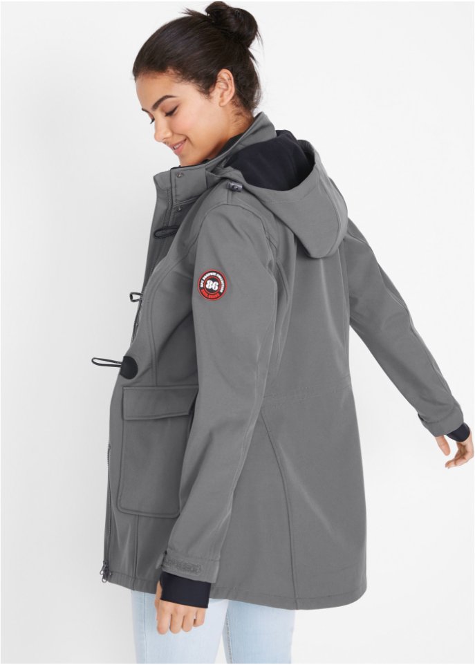 Duffle-Jacke aus Softshell