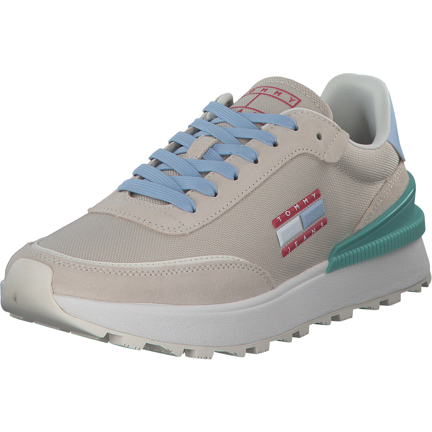 Tommy Hilfiger EN0EN02028, Sneakers Low, Damen, Beige