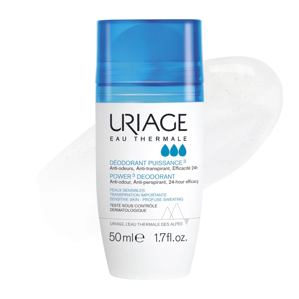 KROPPSHYGIENE Power3 Roll-on Deodorant, 24-timers antiperspirant og anti-lukt effektivitet - Roll-on Deodorant
