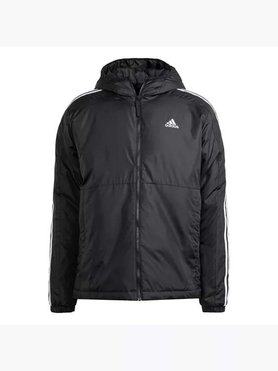 adidas Essentials 3-Streifen Insulated Hooded Jacke