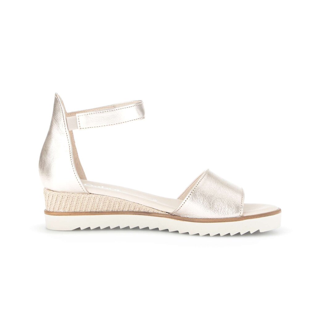 Gabor comfort Keilsandalette gold