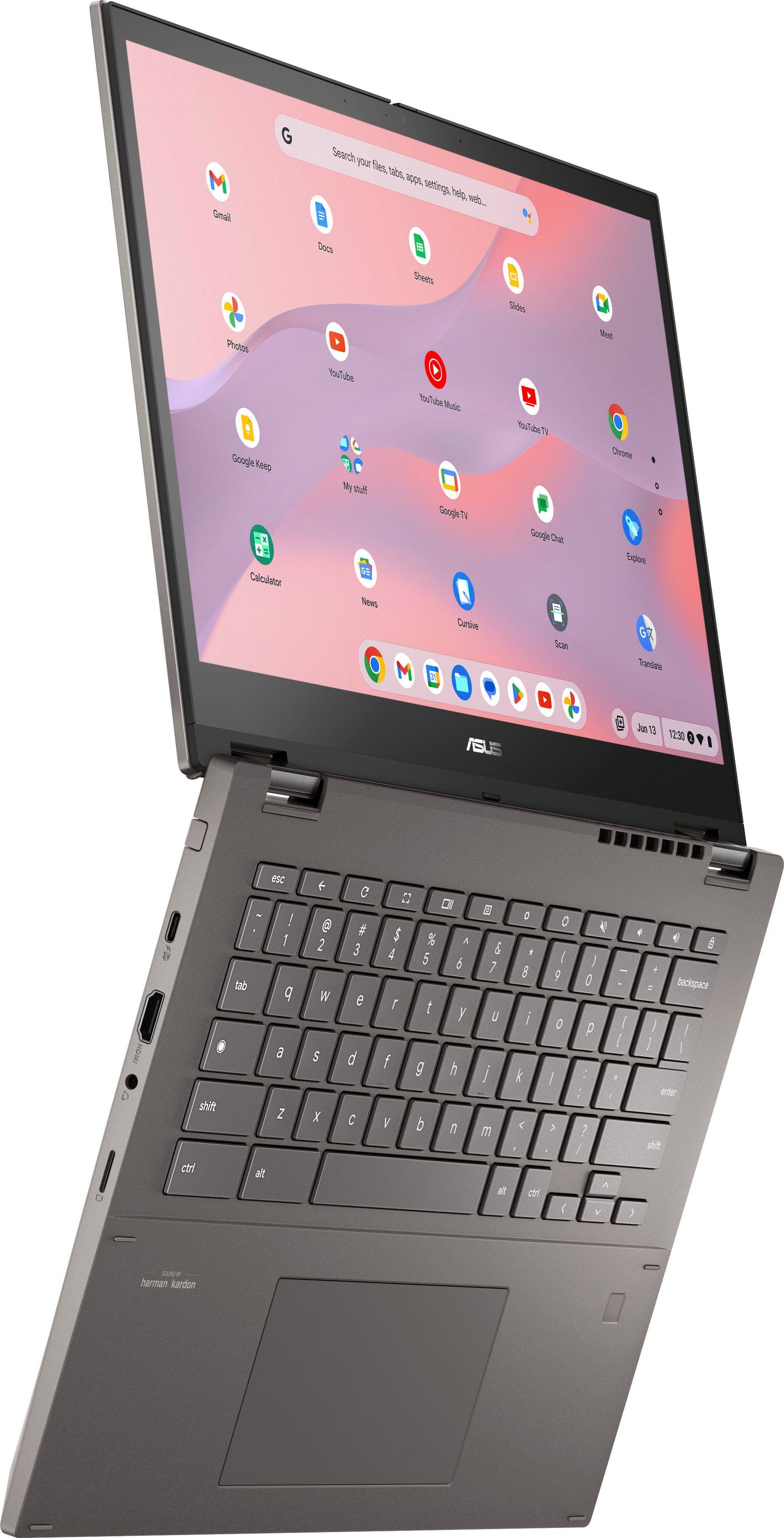 Asus Chromebook Plus CM3401FFA-LZ0125 Chromebook (35,56 cm/14 Zoll, AMD Ryzen 5 7520C, Radeon Graphics, 512 GB SSD)