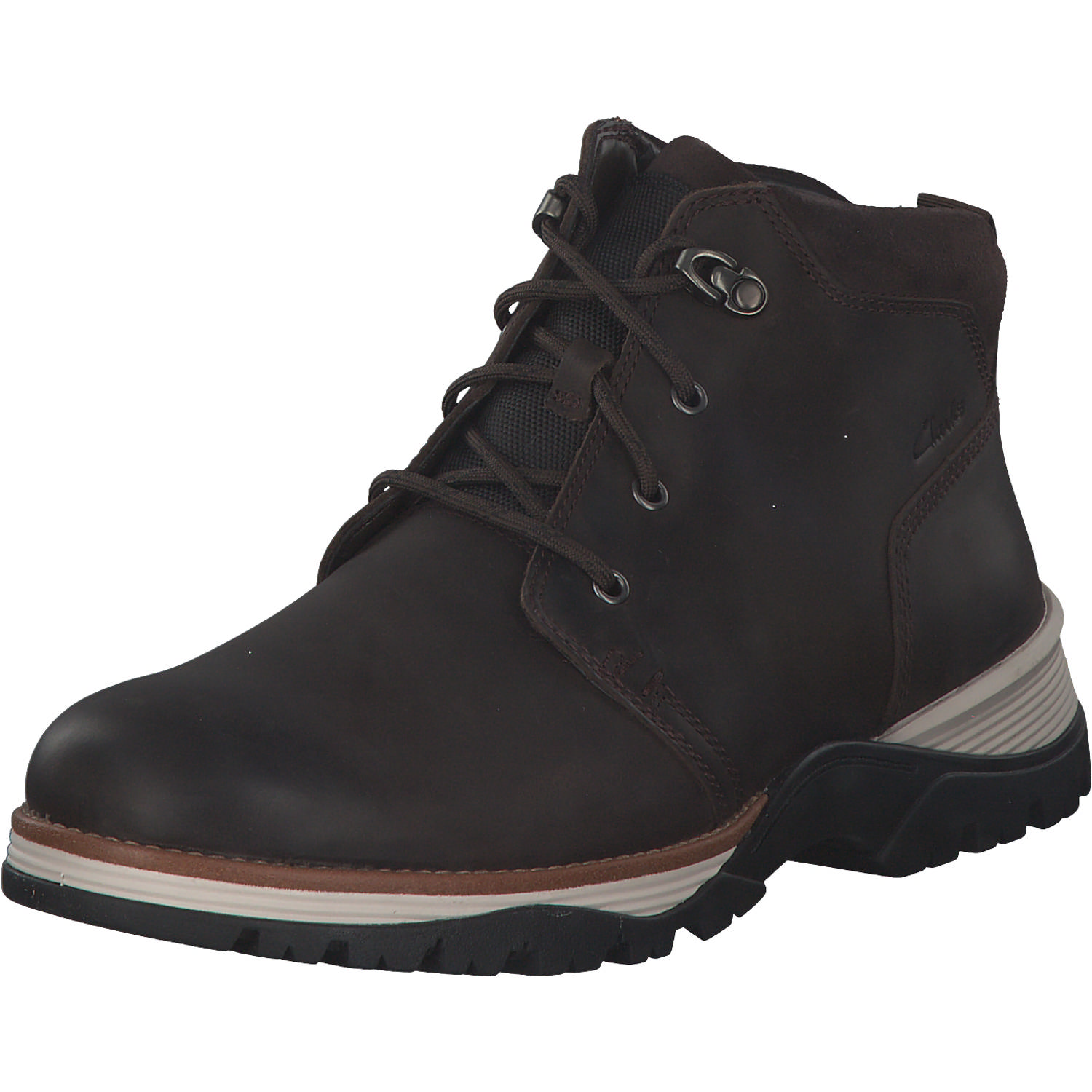 Clarks Topton Mid 2616, Winterstiefel, Herren, Dunkelbraun