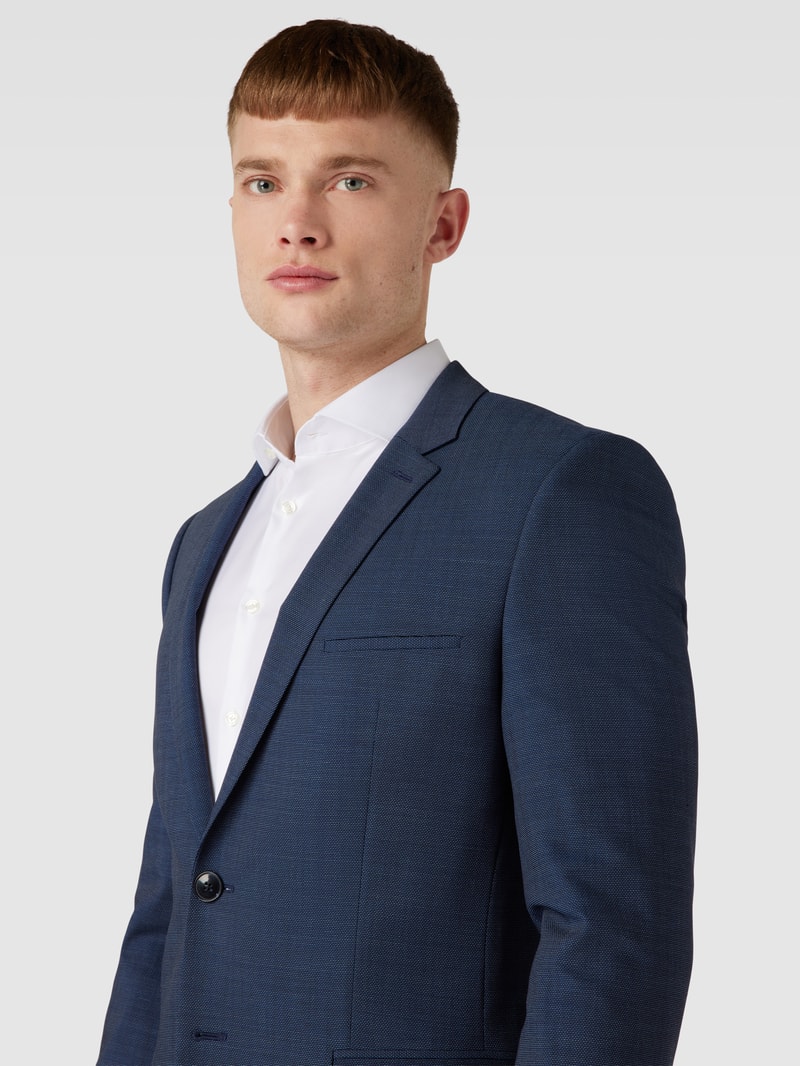 Blazer mit Reverskragen Modell 'Arti' in dunkelblau