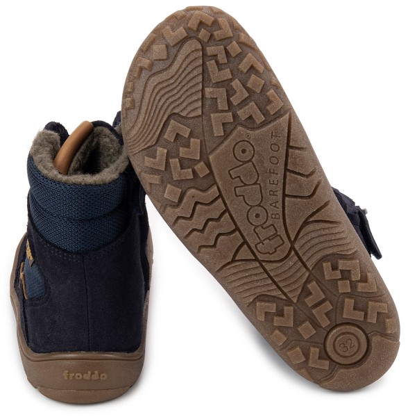 Froddo ~ Grow HighCut Schnürer Winter Mix +Tex ~ Dark Blue