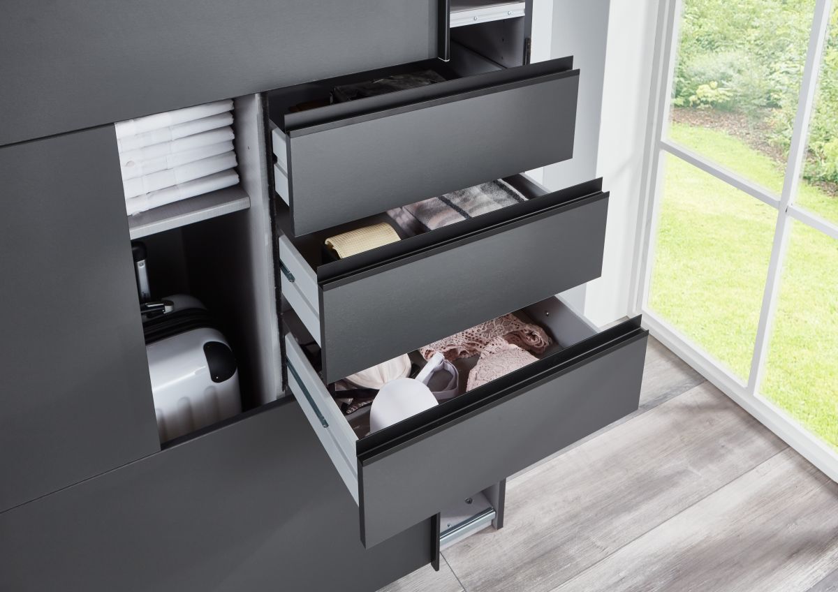 Schwebetürenschrank Saigon Graphit