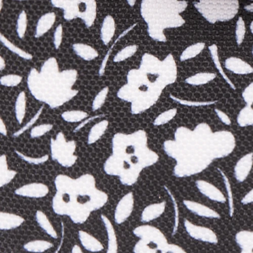 Catane black and white crossbody bag