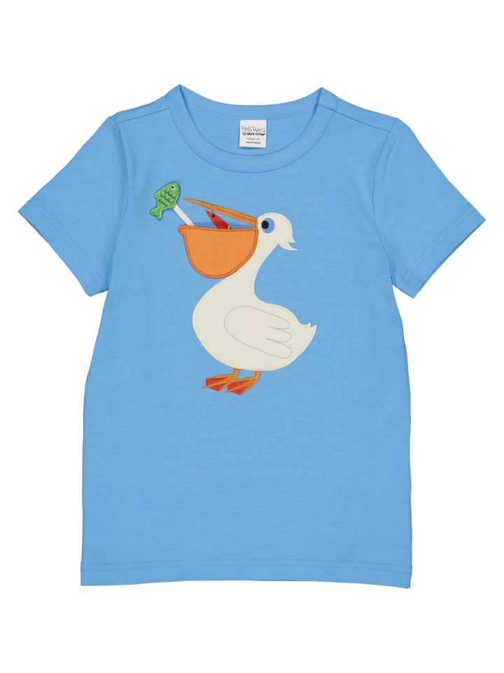 Fred´s World by GREEN COTTON T-Shirt in All blue günstig kaufen