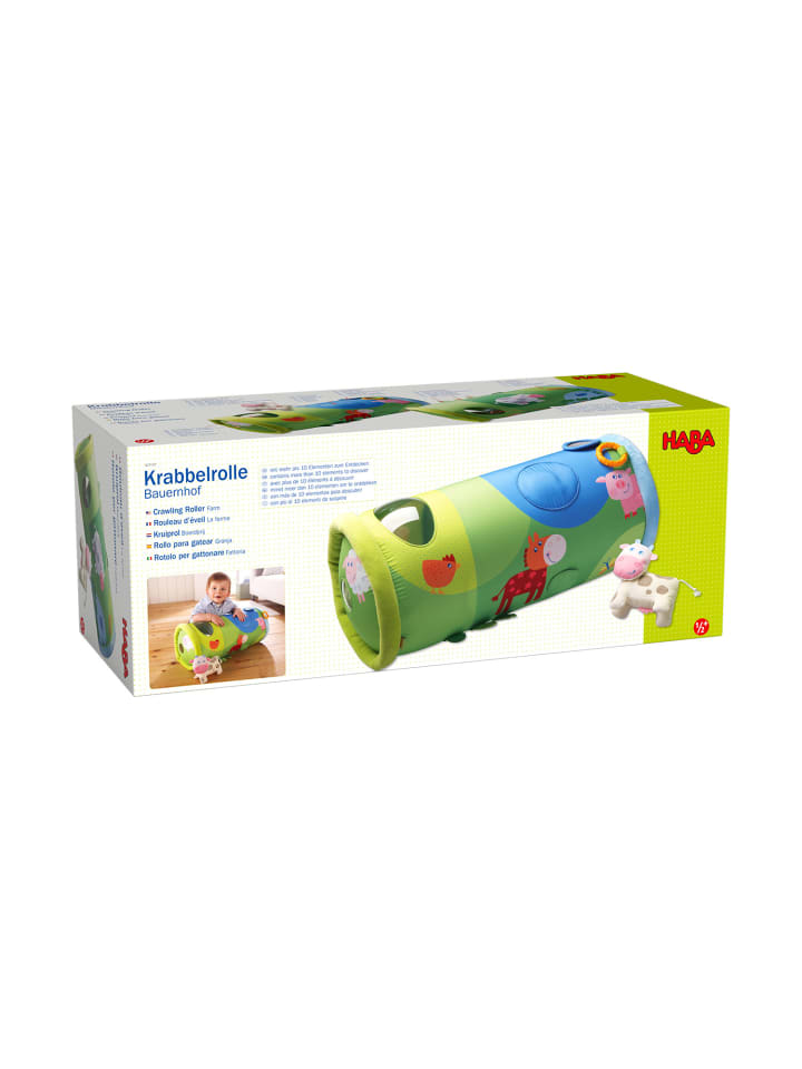 Haba Krabbelrolle Krabbelrolle Bauernhof in mehrfarbig günstig kaufen onesize