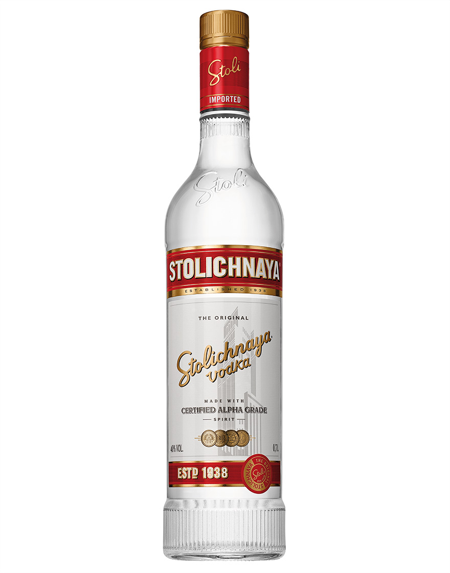 Red Vodka Premium 80th Anniversary Stolichnaya 0,7 ℓ