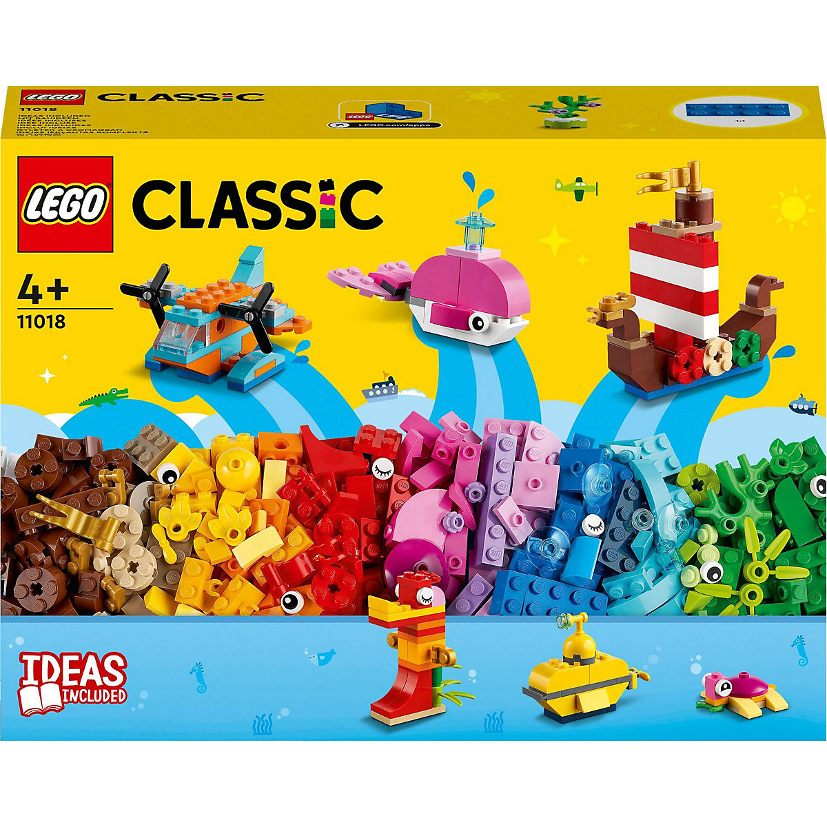 LEGO® Classic 11018 Kreativer Meeresspaß