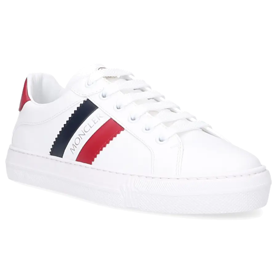 Moncler - Sneaker low ARIEL Kalbsleder - weiß