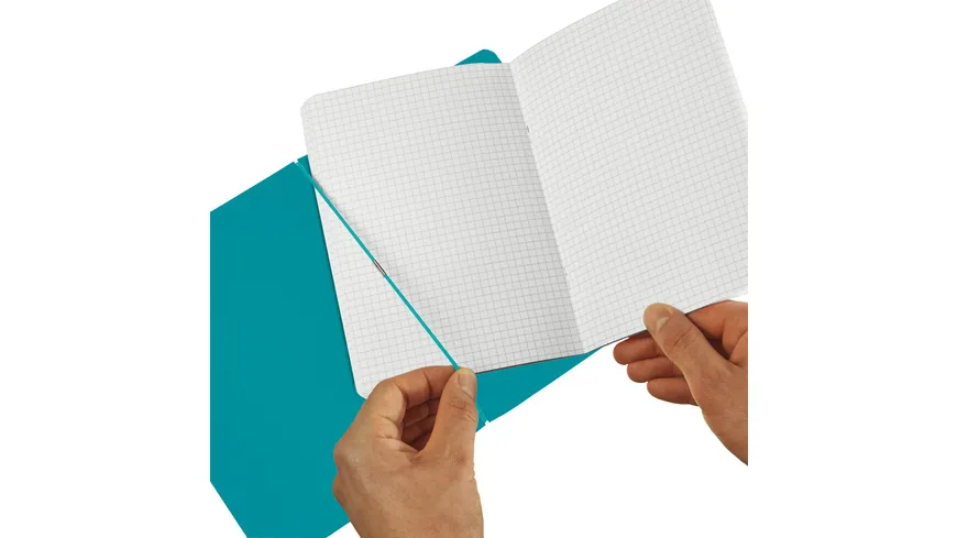 herlitz my.book flex Notizheft PP A5 caribic turquoise kariert