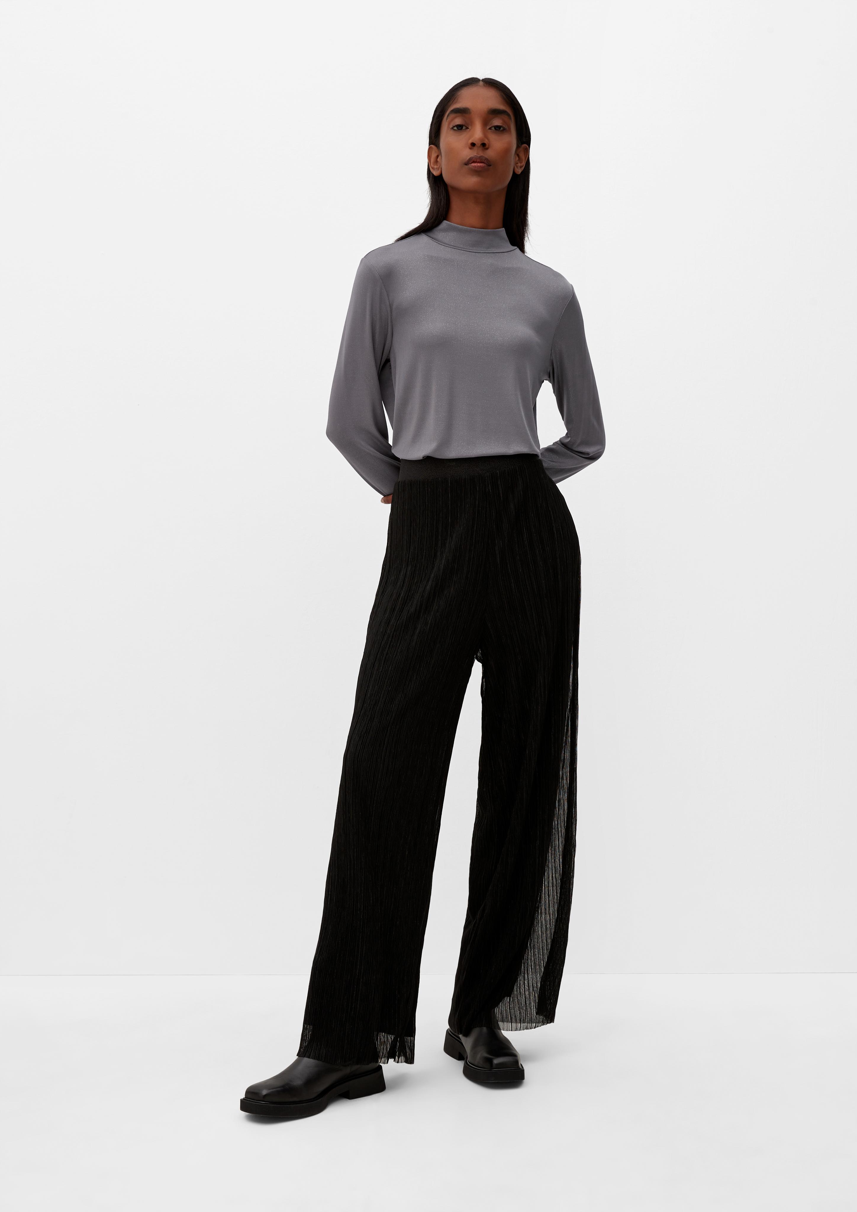 Longsleeve aus Viskosestretch  2122921-9478
