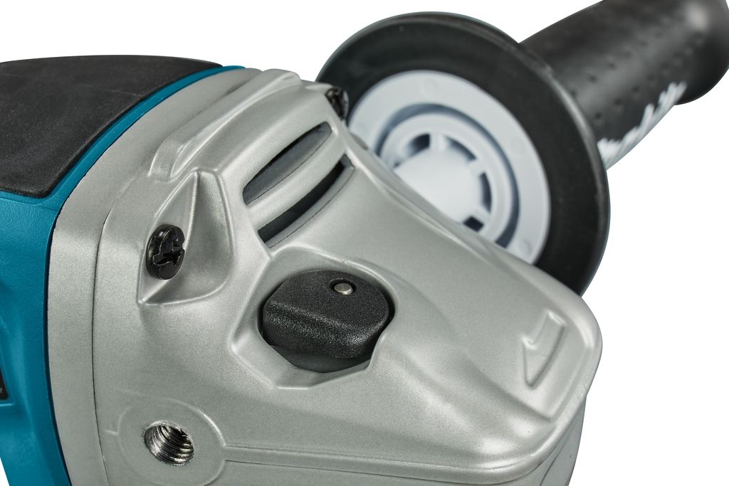 Makita DGA517ZJ 18V vinkelslip 125 mm med broms exkl. batterier och laddare i MBox