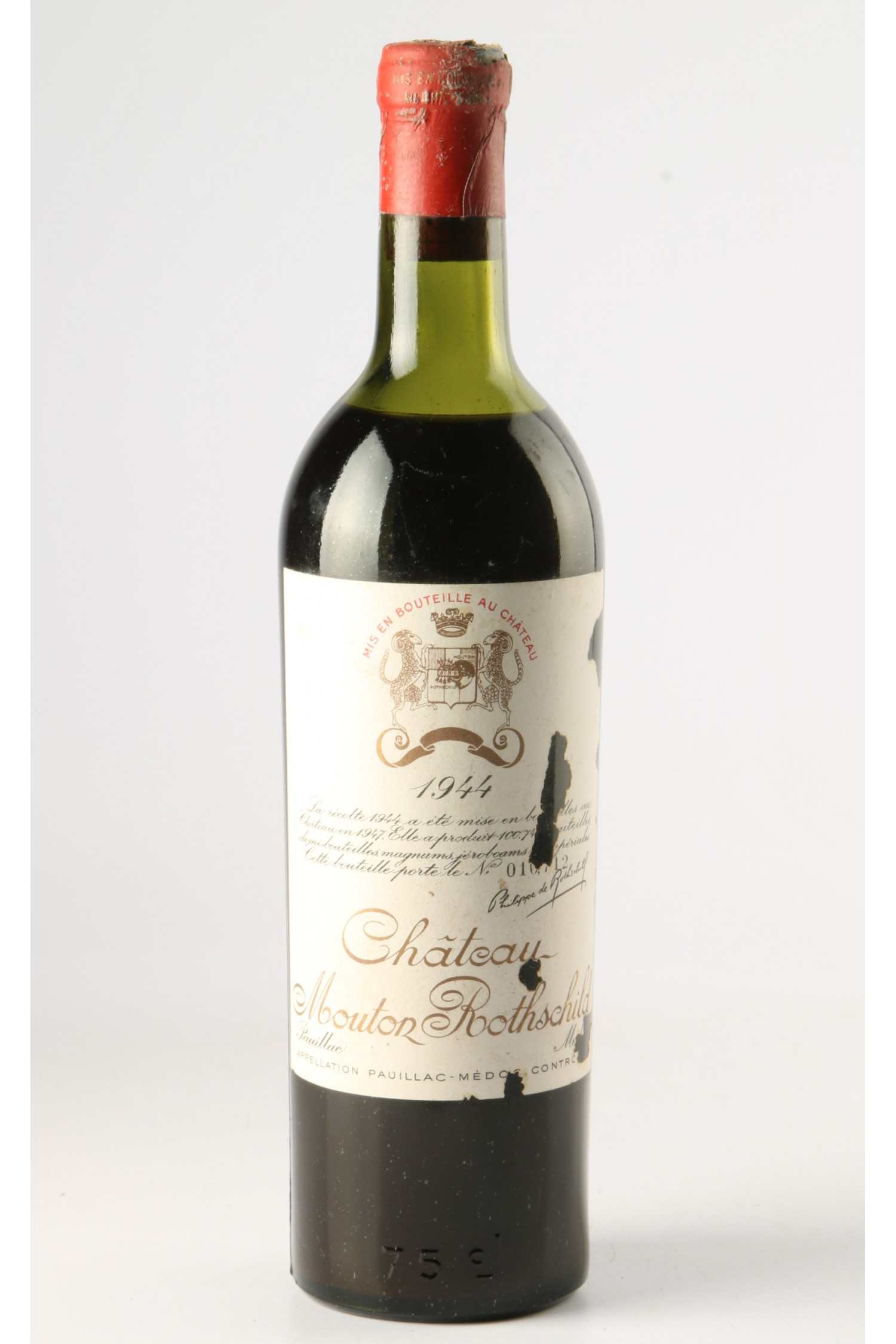 Château Mouton Rothschild 1944, Pauillac