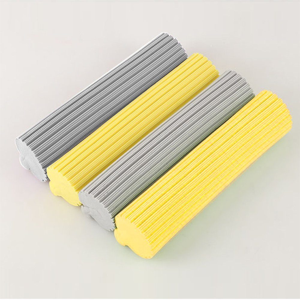 Zimtky Wischmopp Roller-Baumwollkopf, super saugfähiger Schwamm-Moppkopf, 38 cm