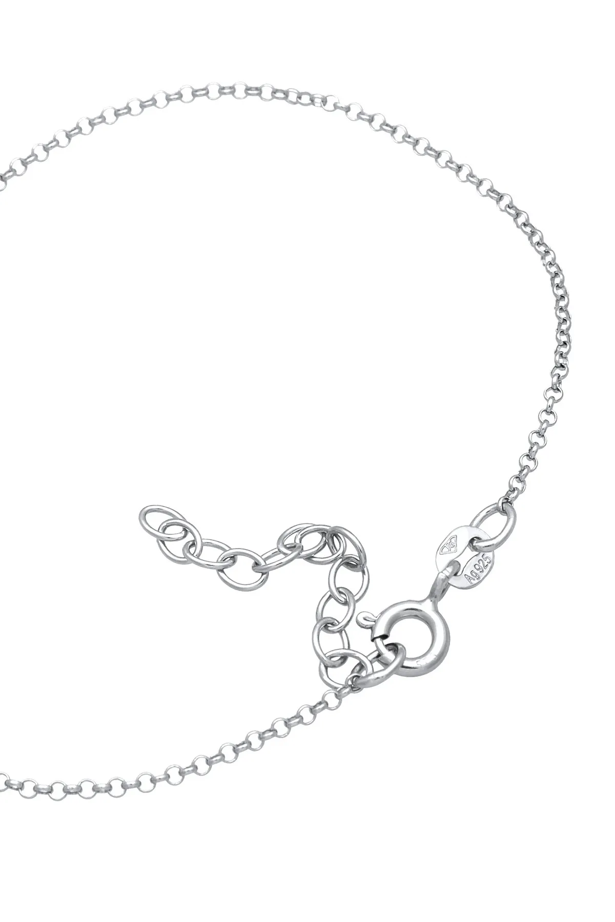 ELLI  Armband Handchain Basic Kristalle 925 Silber