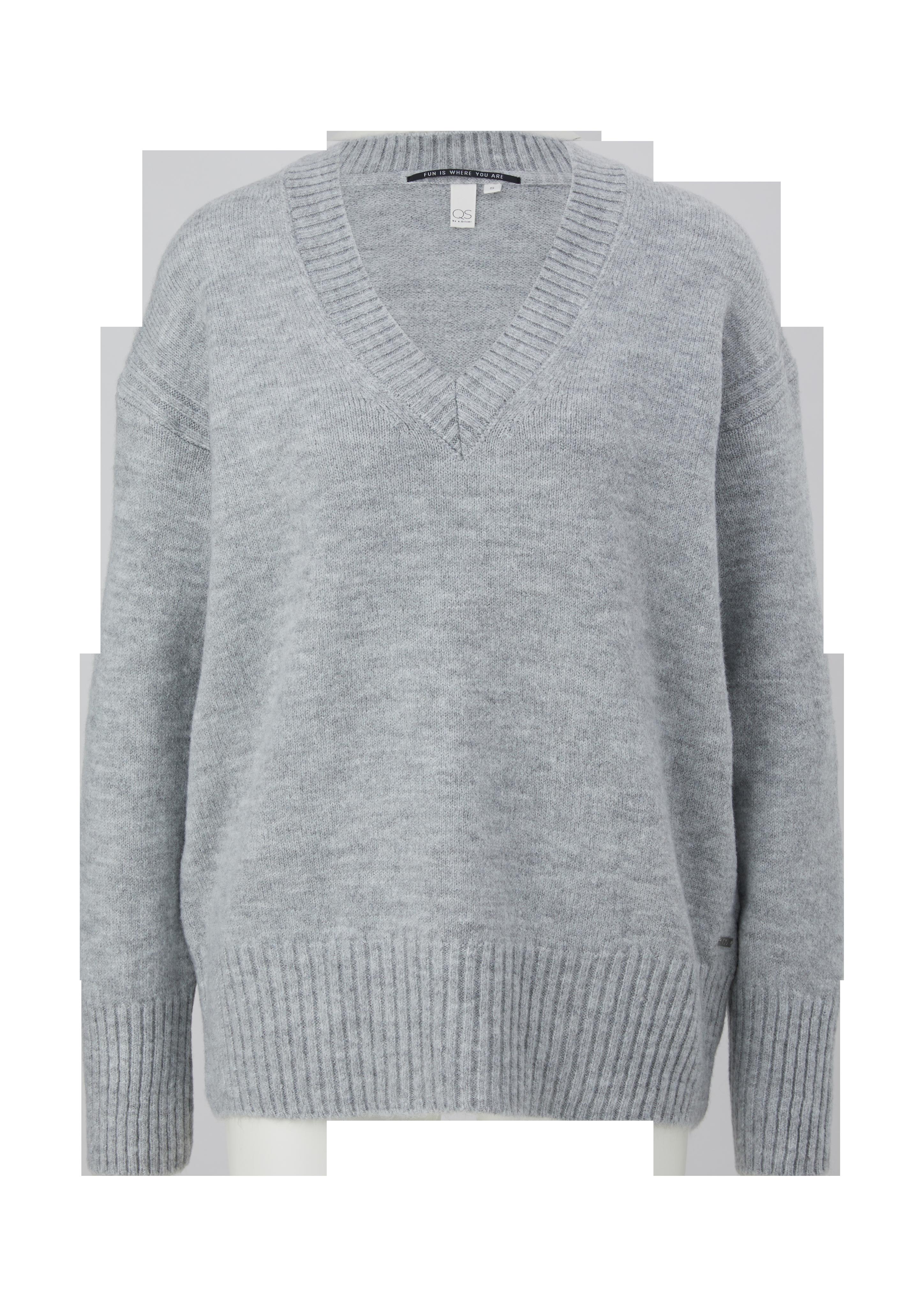 Strickpullover mit V-Ausschnitt  2151118-9400