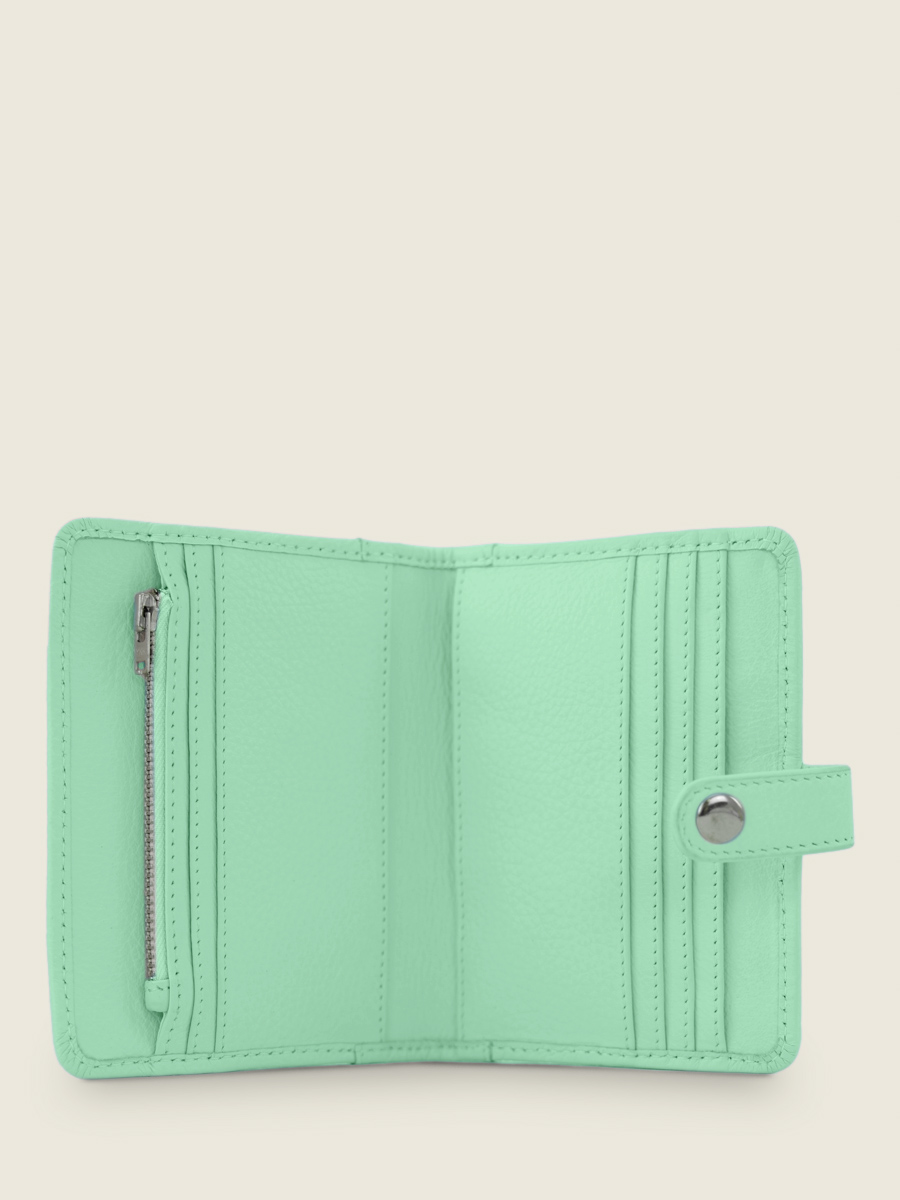 LePortefeuille Jeanne Pastel - Menthe
