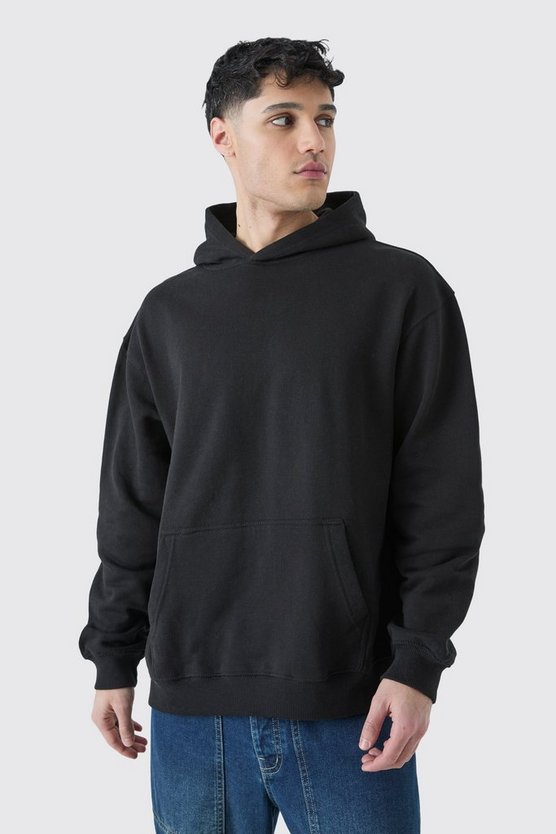 Oversize Hoodie mit Dog Angel-Print