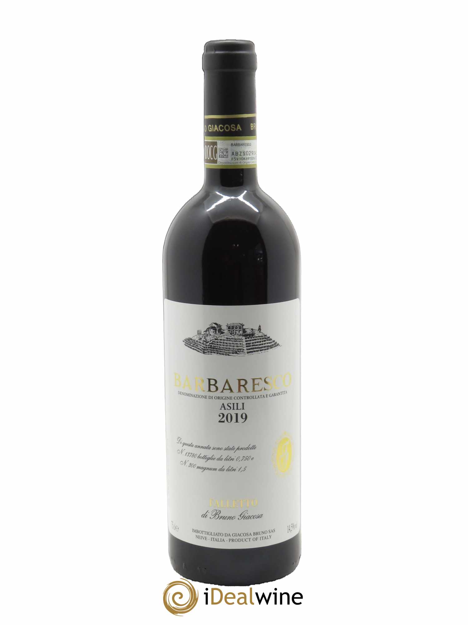 Barbaresco DOCG Asili Azienda Agricola Falletto di Bruno Giacosa  2019 - Lot de 1 Bouteille