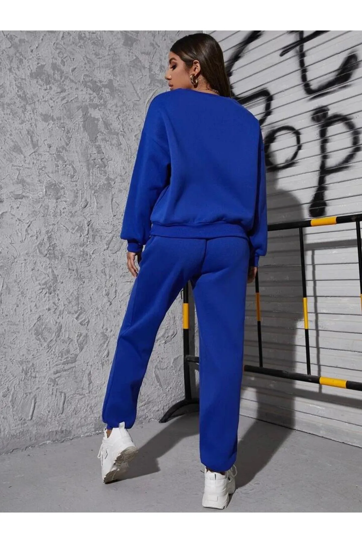 My Blog  Saks Blue Destiny bedruckte Jogger-Jogginghose für Damen
